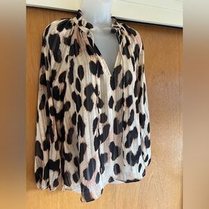 H&M Leopard Print Shirt